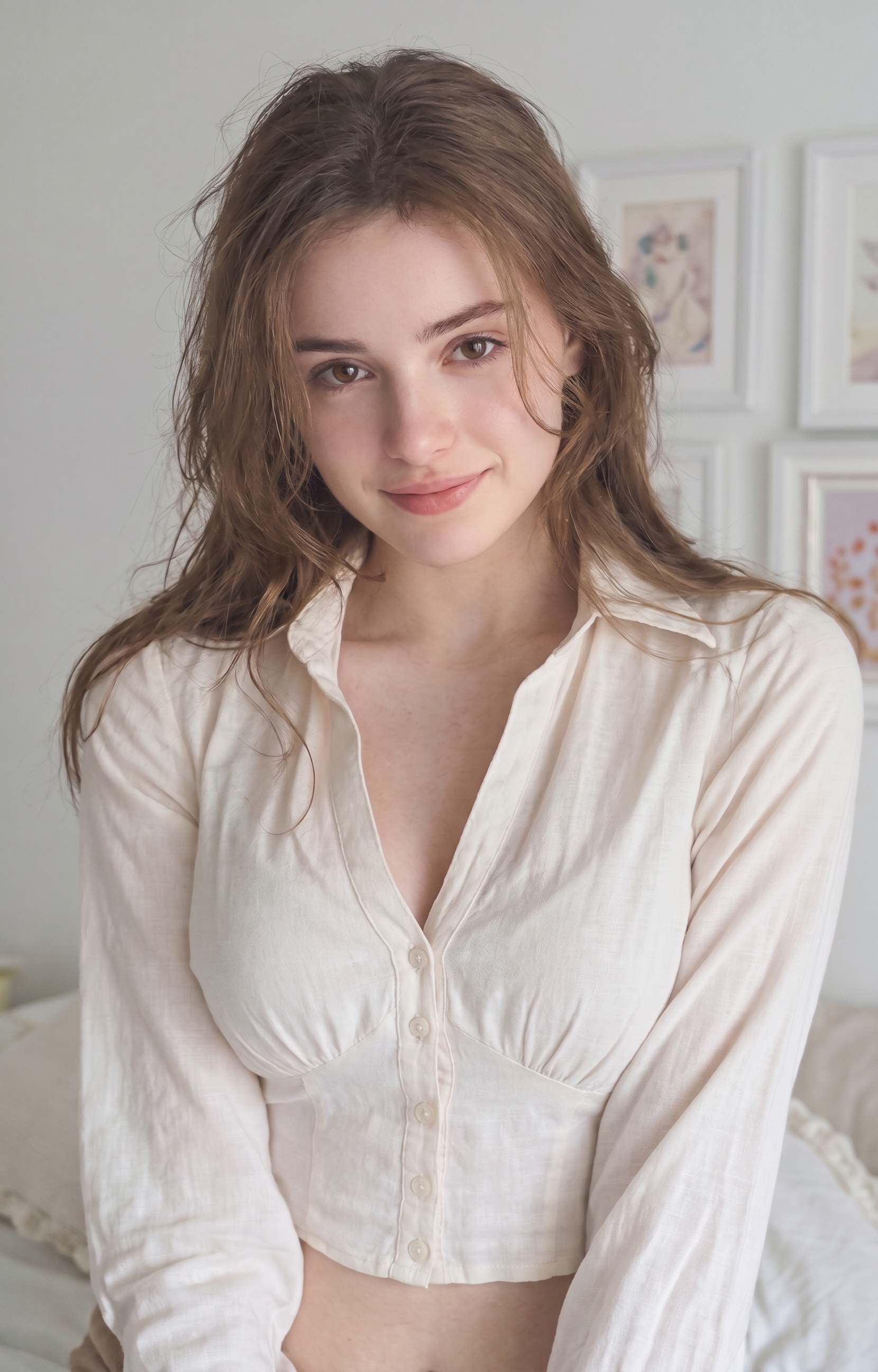 Original portrait indoors